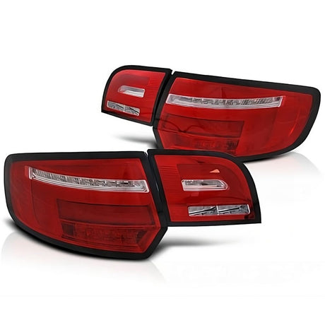 Audi A3 8P Sportback 2004-2008 Fanali Posteriori LED Lightbar Rosso