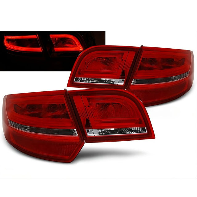 Audi A3 8PA Sportback 2004-2008 Fanali Posteriori LED Rosso