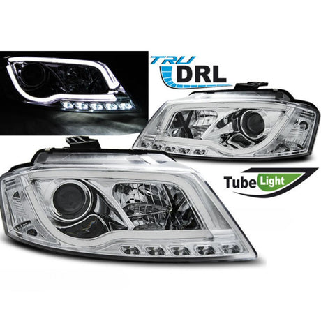 Audi A3 8P 8PA 2008-2012 Fari Anteriori LED DRL TRU Lightube