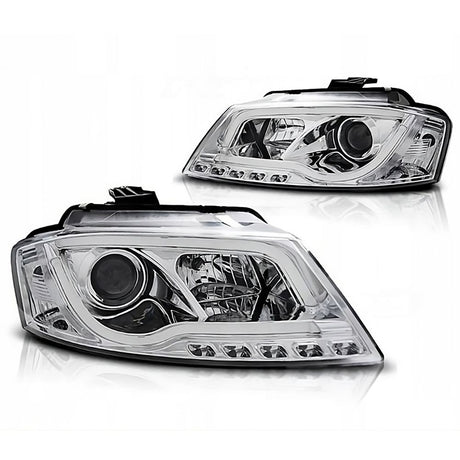 Audi A3 8P 8PA 2008-2012 Fari Anteriori LED DRL TRU Lightube