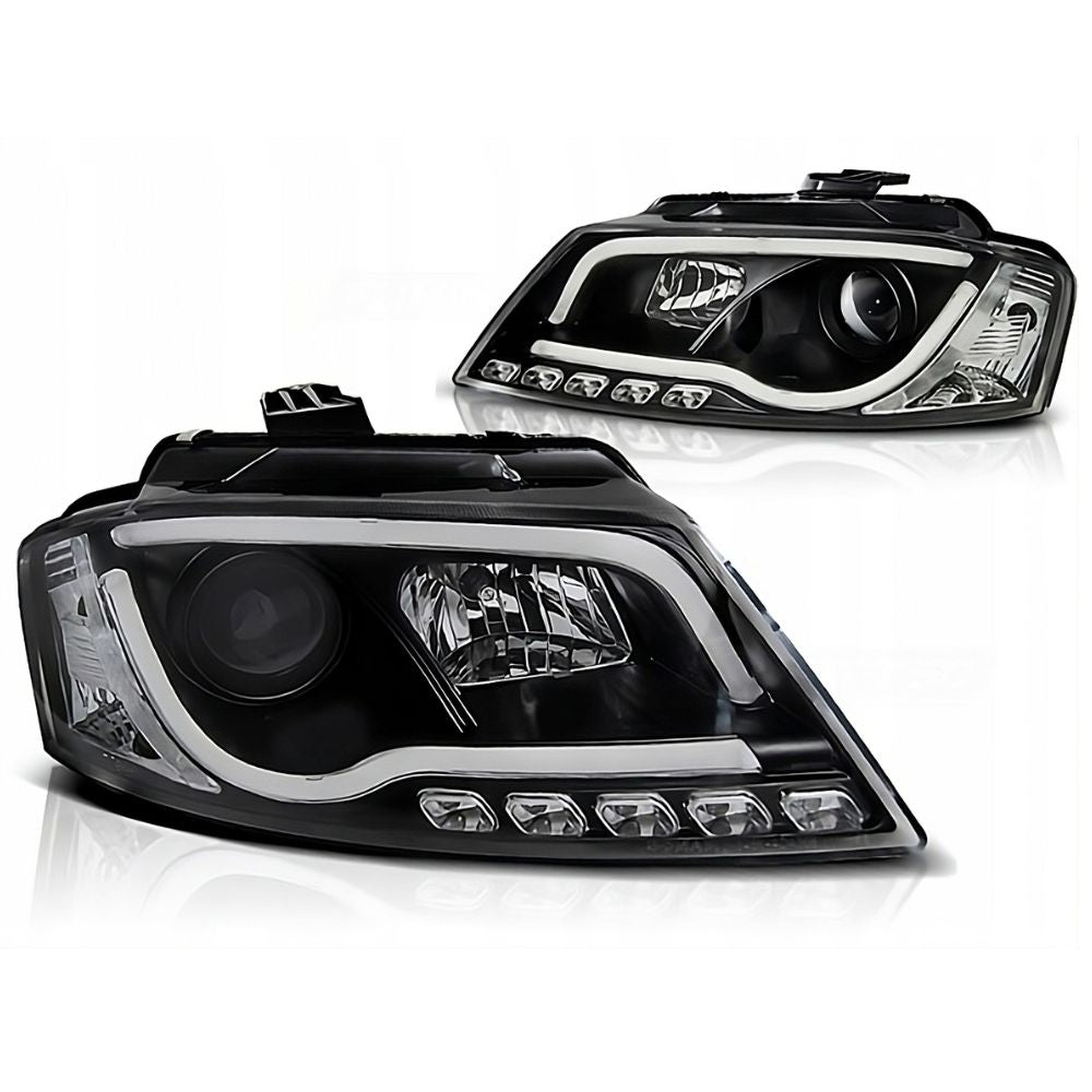 Audi A3 8P 8PA 2008-2012 Fari Anteriori LED DRL TRU Lightube