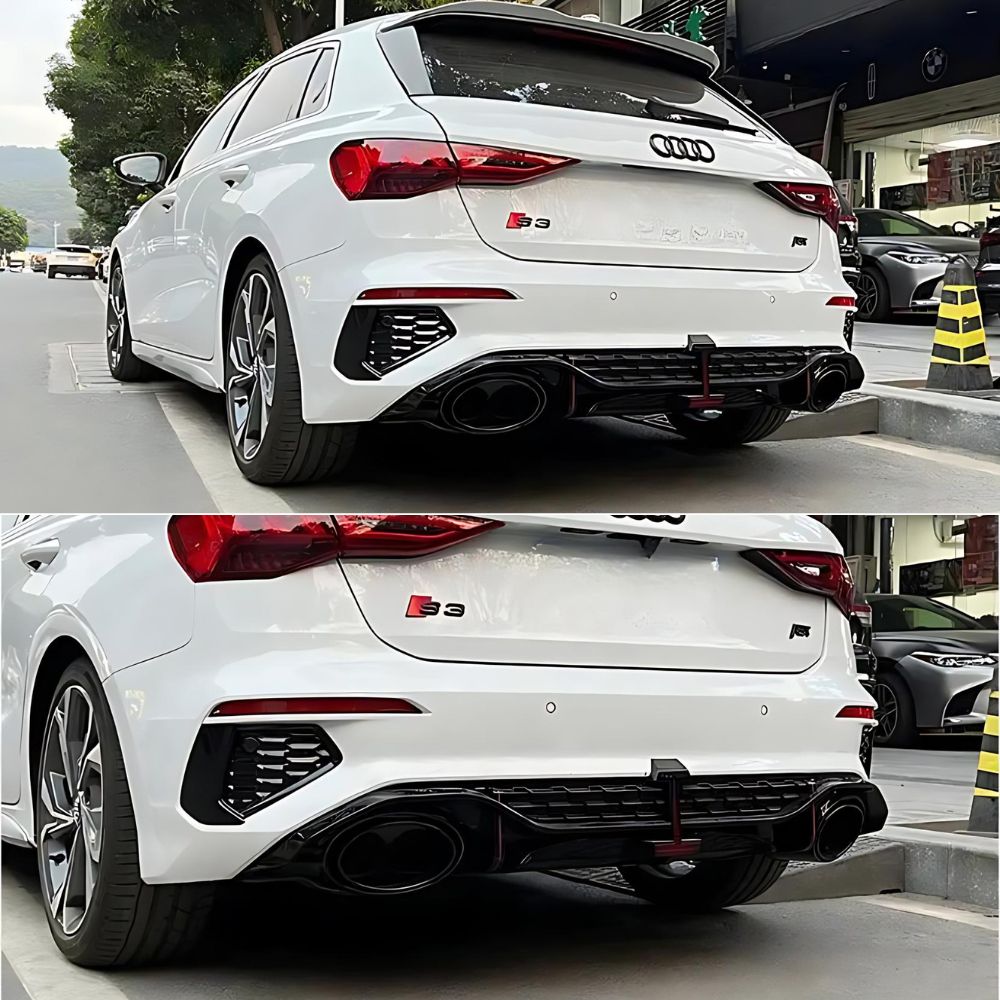 Audi A3 8V S-Line 2020- Diffusore Sotto Paraurti RS3 Look