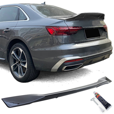 Audi A4 8K Berlina 15-22 Spoiler Posteriore Cofano Nero Lucido