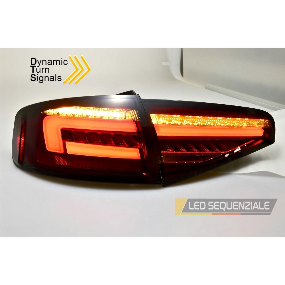 Audi A4 B8 8K Berlina 2011-2015 Fanali Posteriori Full LED