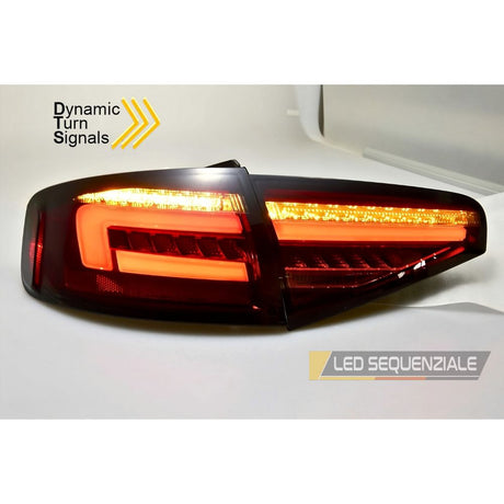 Audi A4 B8 8K Berlina 2011-2015 Fanali Posteriori Full LED