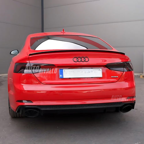 Audi A5 F5 2016-2019 Terminali di Scarico RS5 Look Nero Lucido