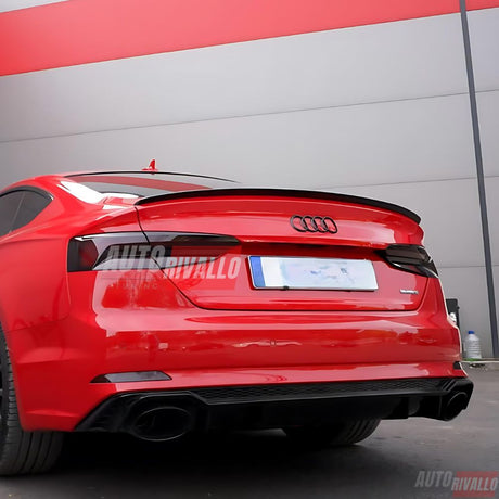 Audi A5 F5 2016-2019 Terminali di Scarico RS5 Look Nero Lucido