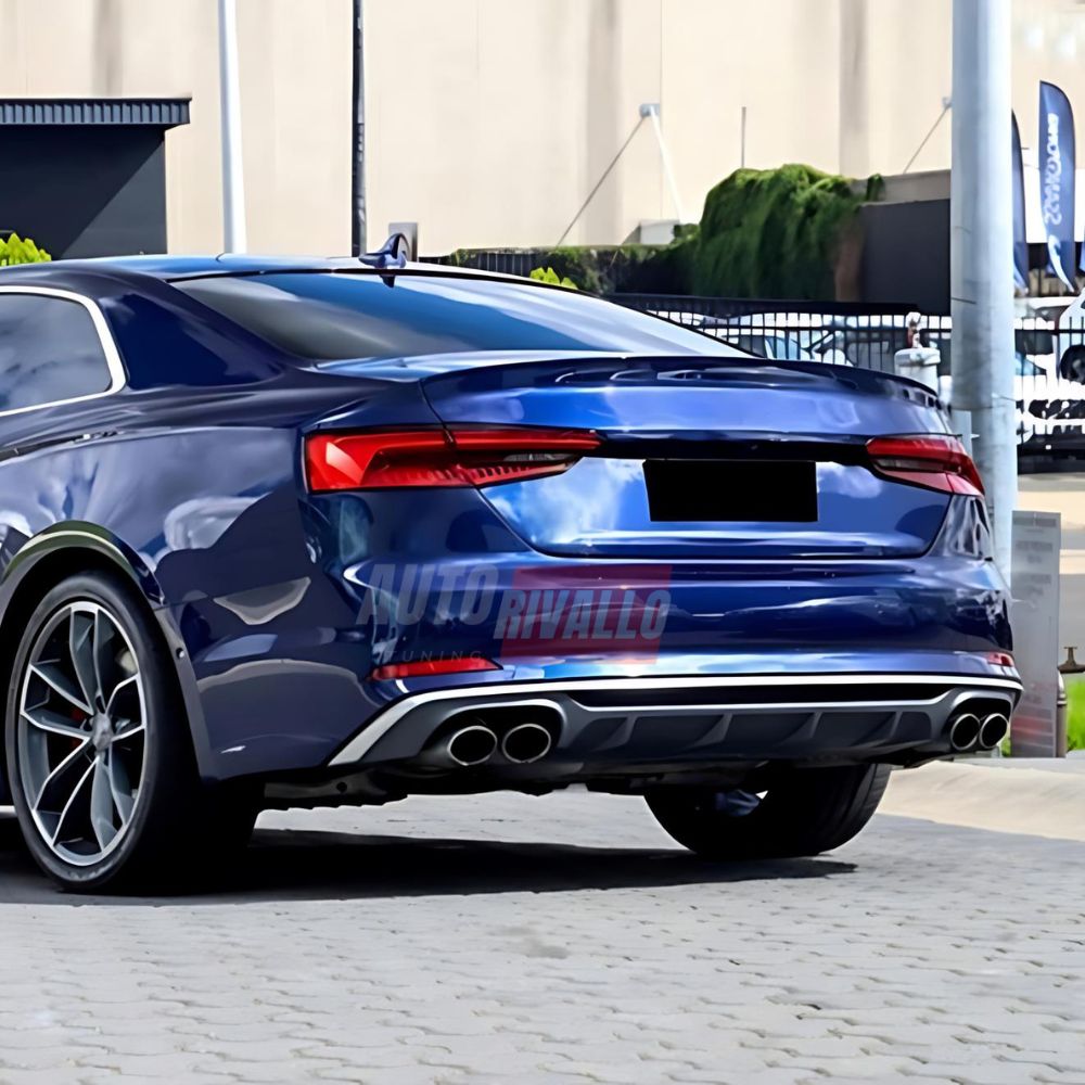 Audi A5 F5 S-Line 2016-2019 Diffusore S5 Look Doppia Uscita