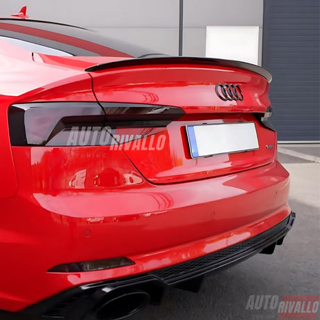 Audi A5 F5 Sportback 16-19 Spoiler Cofano RS5 Nero Lucido