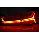 Audi A6 4G C7 2010-2014 Fanali Posteriori Full LED Lightbar Nero