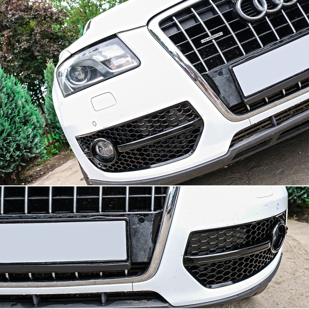 Audi Q5 8R 2008-2011 Griglie Fendinebbia Nero RSQ5 Look