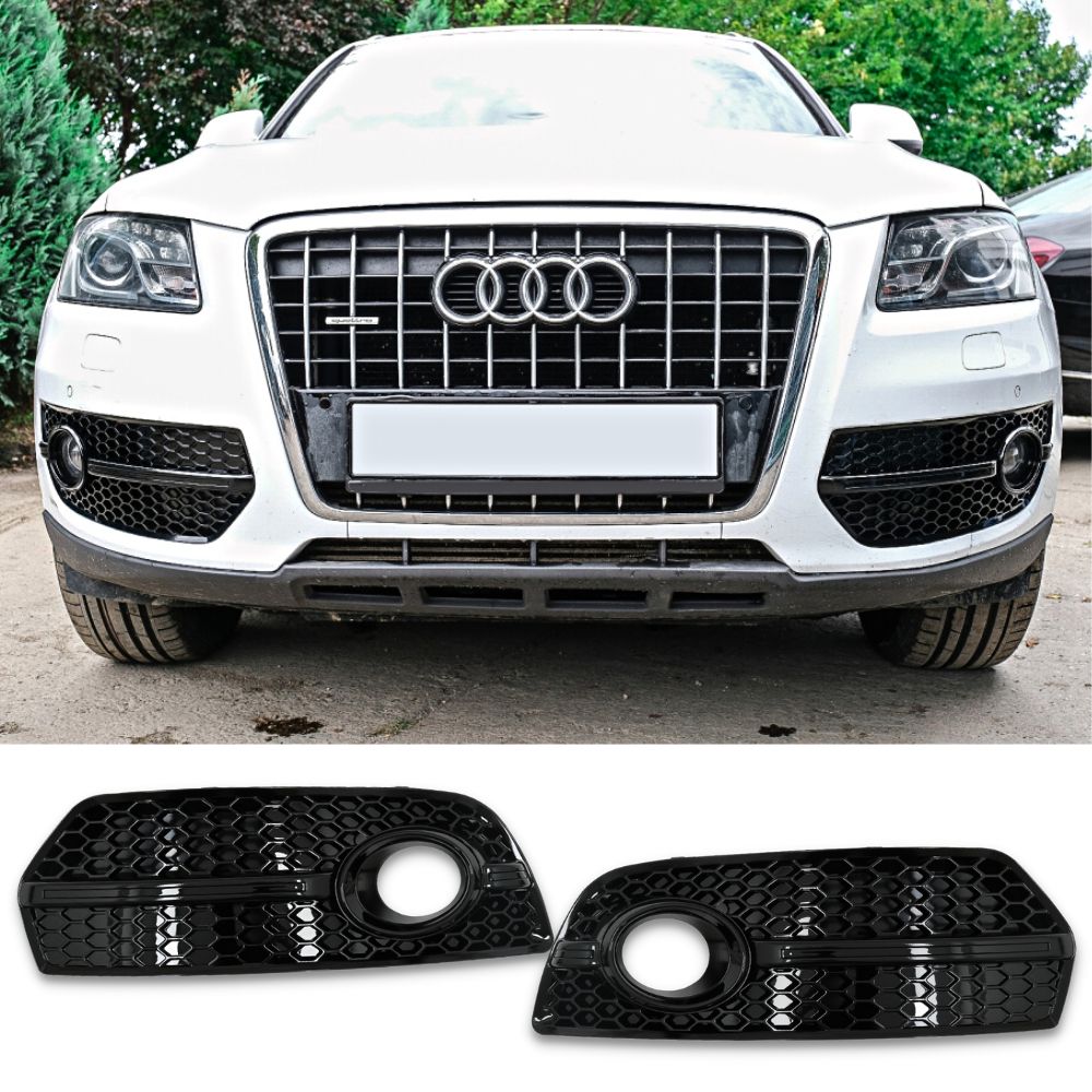 Audi Q5 8R 2008-2011 Griglie Fendinebbia Nero RSQ5 Look