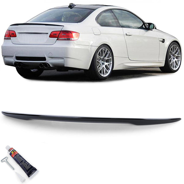 BMW Serie 3 E92 Coupé 2006-2013 Spoiler Cofano Nero Lucido