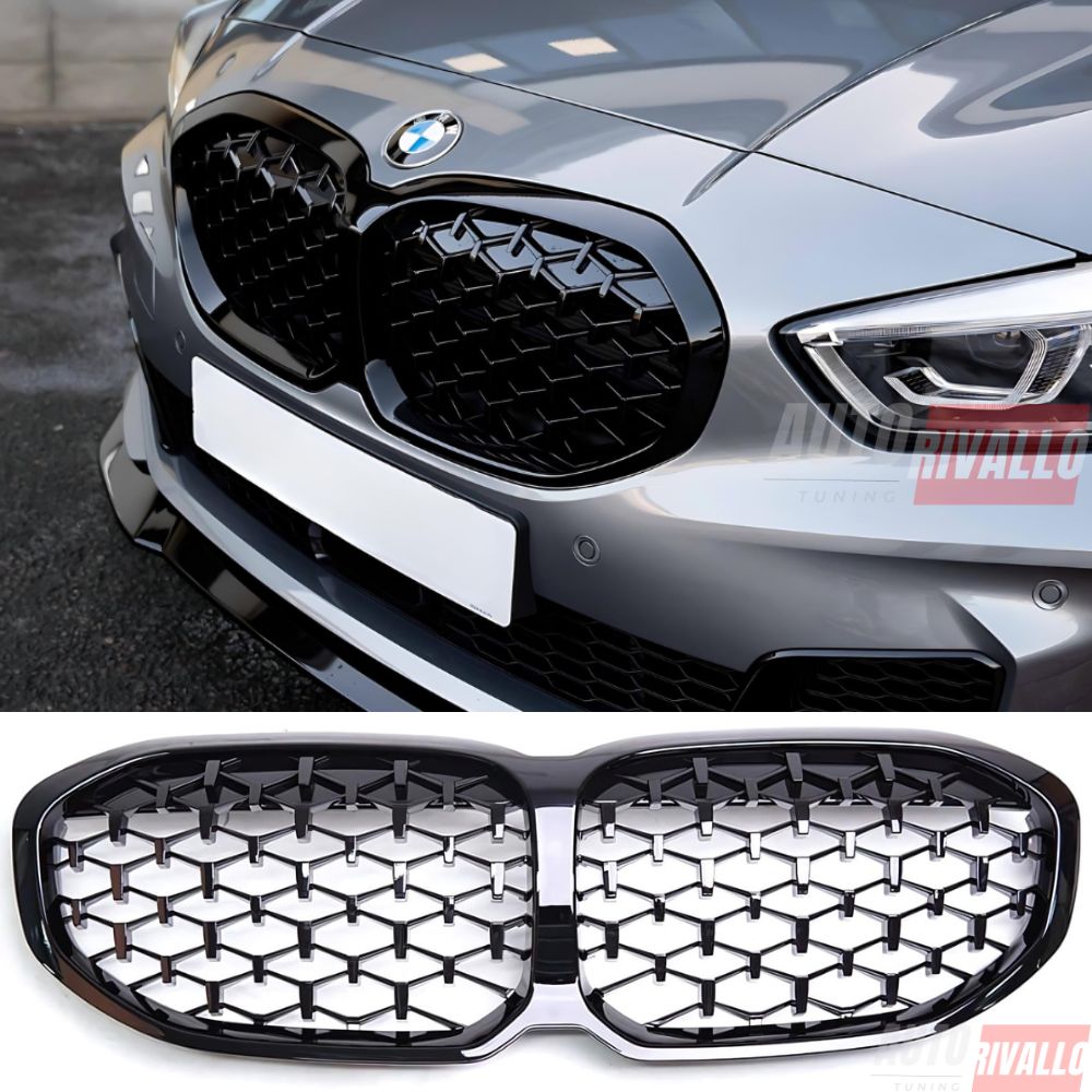 BMW Serie 1 F40 2019-2024 Griglia Radiatore Diamond Look