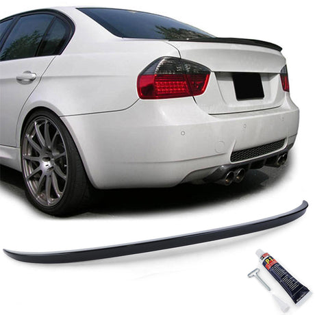 BMW Serie 3 E90 Berlina 2005-2011 Spoiler Cofano Nero Lucido