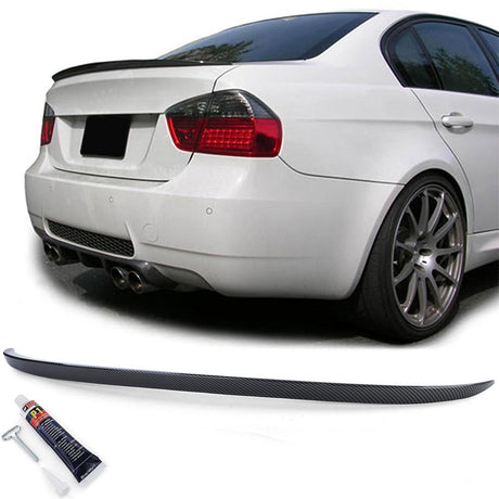 BMW Serie 3 E90 Berlina 2005-2011 Spoiler Cofano Carbon Look