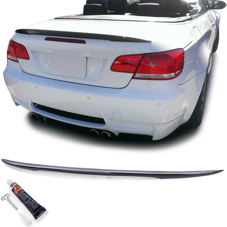 BMW Serie 3 E93 Cabriolet 2006-2013 Spoiler Cofano in Carbon Look