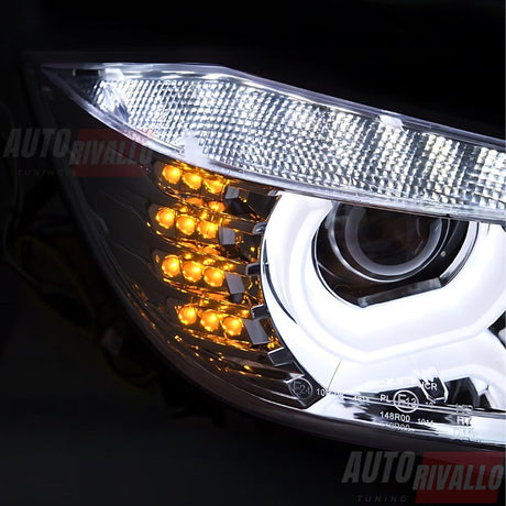 BMW Serie 3 F30 F31 2011-2015 Fari Anteriori LED 3D Xenon Cromati