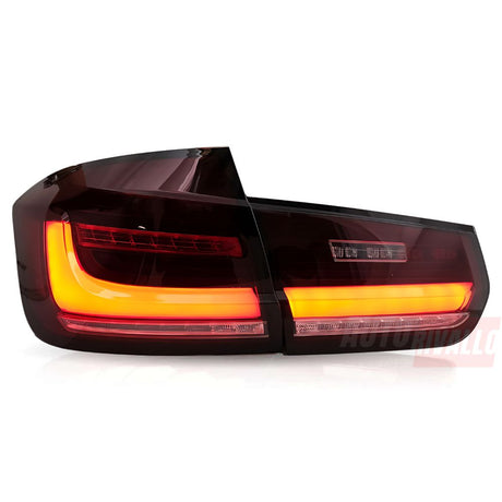 BMW Serie 3 F30 2011-2019 Fanali Posteriori Full LED Lightbar