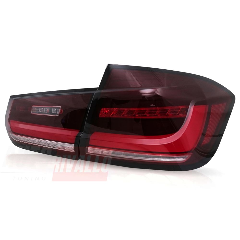 BMW Serie 3 F30 2011-2019 Fanali Posteriori Full LED Lightbar