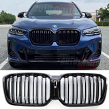 BMW X4 G02 2021-in poi Griglia Radiatore M Look Nero Lucido