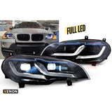 BMW X5 E70 2007-2014 Fari Anteriori da Xenon a Full LED