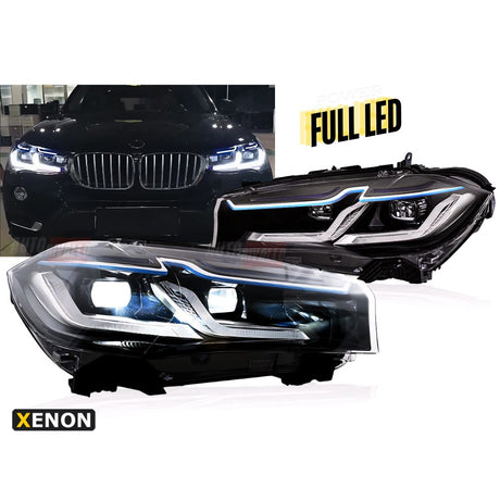 BMW X5 F15 2013-2018 Fari Anteriori da Xenon a Full LED