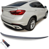 BMW X6 F16 2014-2019 Spoiler Cofano Nero Lucido