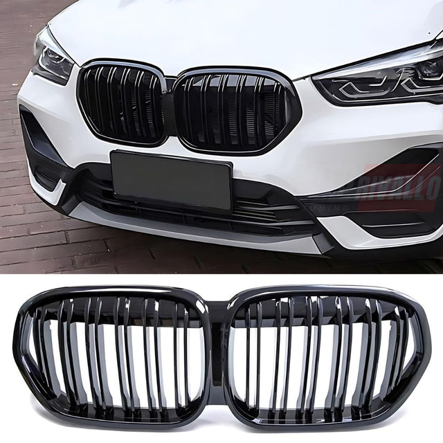 BMW X1 F48 2019-2022 Griglia Radiatore M Sport Nero Lucido