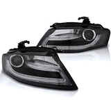 Audi A4 B8 2007-2011 Fari Anteriori Luci Diurne Tube DRL LED