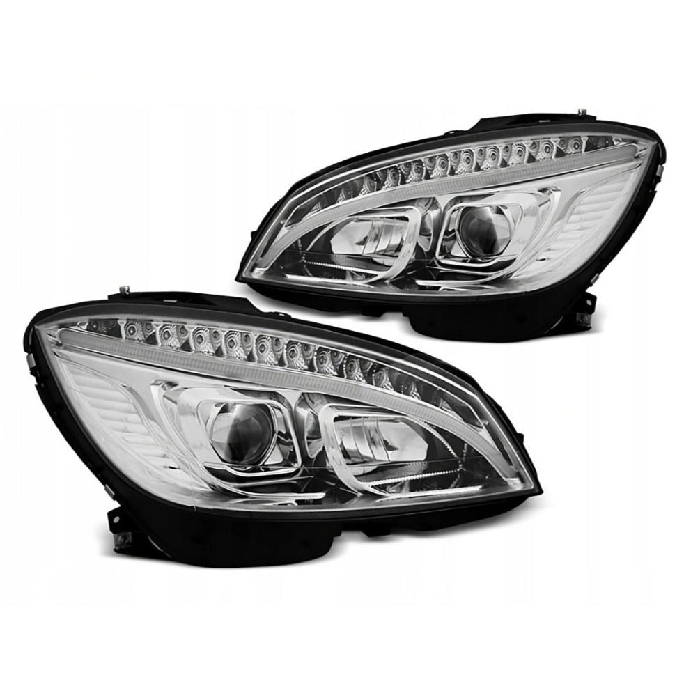 Mercedes C W204 2007-2010 Fari Anteriori Luci Diurne LED