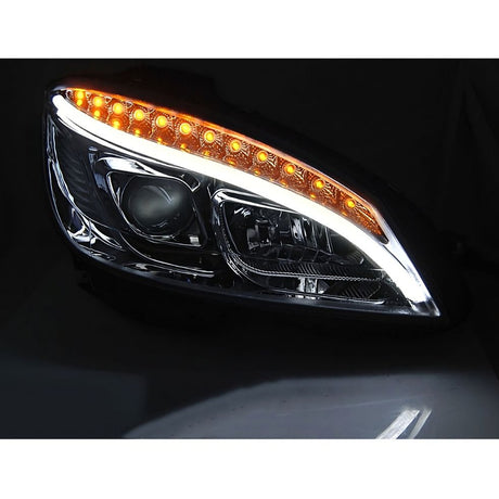 Mercedes C W204 2007-2010 Fari Anteriori Luci Diurne LED