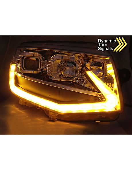 VW T6 2015-2019 Fari Anteriori LED Diurne Frecce Dinamiche