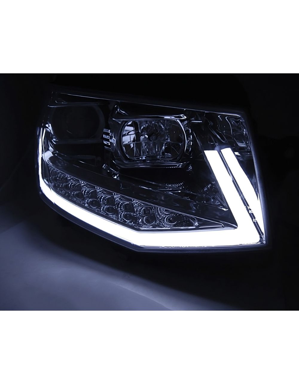 VW T6 2015-2019 Fari Anteriori Luci Diurne LED Freccia SEQ