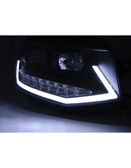 VW T6 2015-2019 Fari Anteriori Luci Diurne LED Freccia SEQ