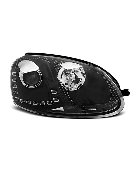 VW Golf 5 2003-2008 Fari Anteriori Luci Diurne LED DRL Reali