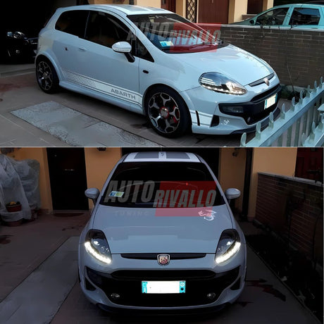 Fiat Punto EVO 199 2009-2012 Fari Anteriori Luci Diurne LED