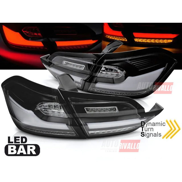 Ford Fiesta MK8 2017-2021 Fanali Posteriori Full LED Lightbar