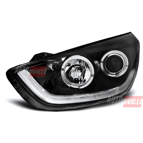 Hyundai IX35 2010-2013 Fari Anteriori LED Lightube Neri