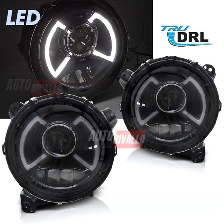 Jeep Wrangler IV JL 2017-2023 Fari Anteriori Full LED DRL