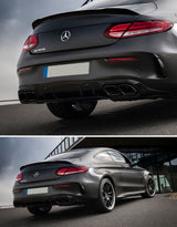 Mercedes C205 A205 2014-2021 Diffusore AMG Line C63S Look