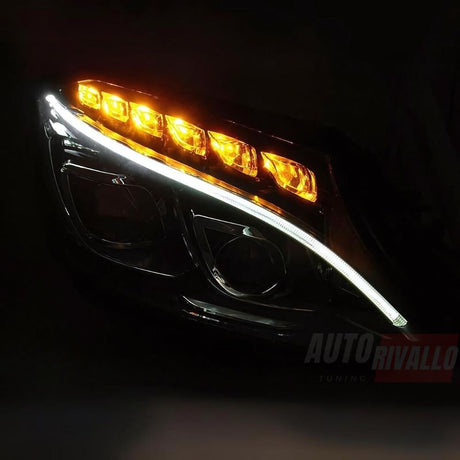 Mercedes Classe C W205 S205 C205 A205 2014-2018 Fari Anteriori Full LED Diurne