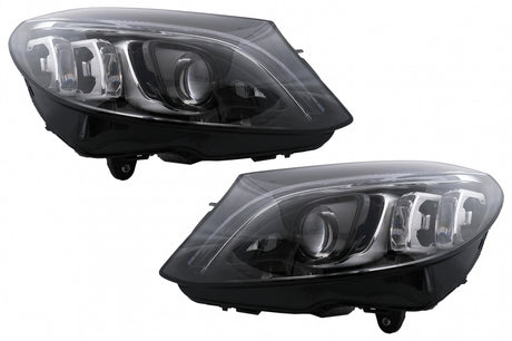 Mercedes Classe C W205 S205 2014-2018 Fari Anteriori Full LED