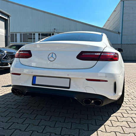 Mercedes E Coupé C238, Cabriolet A238, 2016-2020 AMG Line, Diffusore Posteriore E53 Look