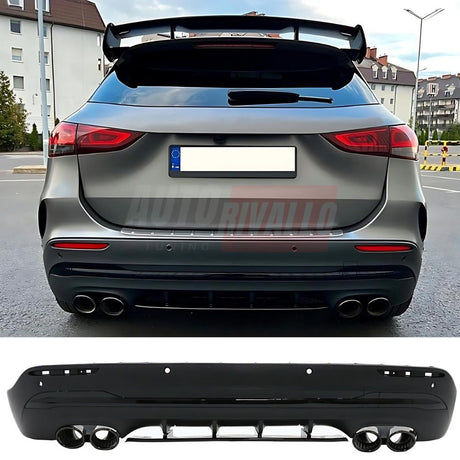 Mercedes GLA H247 AMG Line 2020-2023 Diffusore AMG 45S