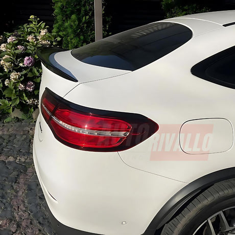 Mercedes GLC C253 Coupé 2015-2022 Spoiler Cofano Nero Lucido