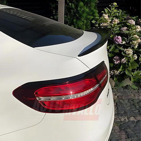 Mercedes GLC C253 Coupé 2015-2022 Spoiler Cofano Nero Lucido