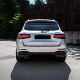 Mercedes GLC X253 SUV 16-19 AMG Line Diffusore AMG 63S Look