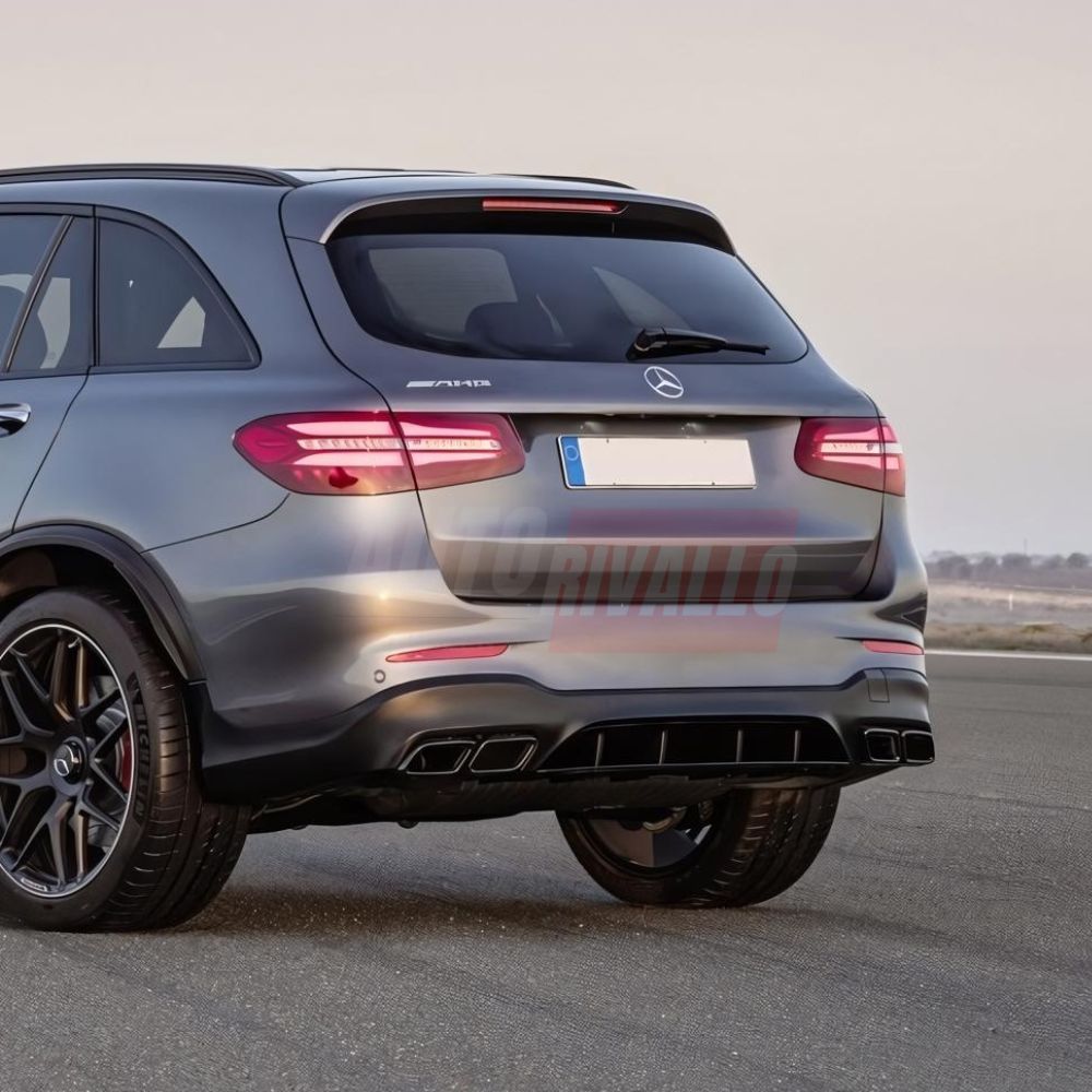 Mercedes GLC X253 SUV 16-19 AMG Line Diffusore AMG 63S Look