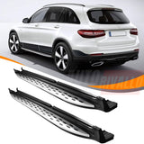 Mercedes GLC X253 2015-2019 Barre Pedane Laterali Sottoporta in Alluminio